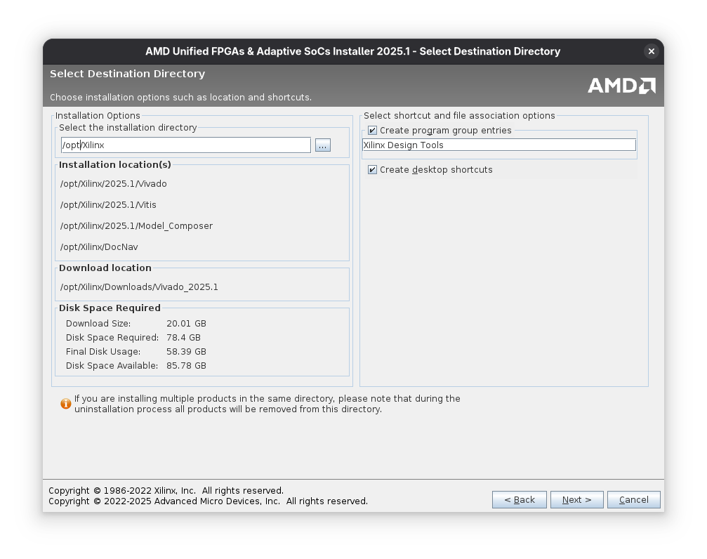 Install Location