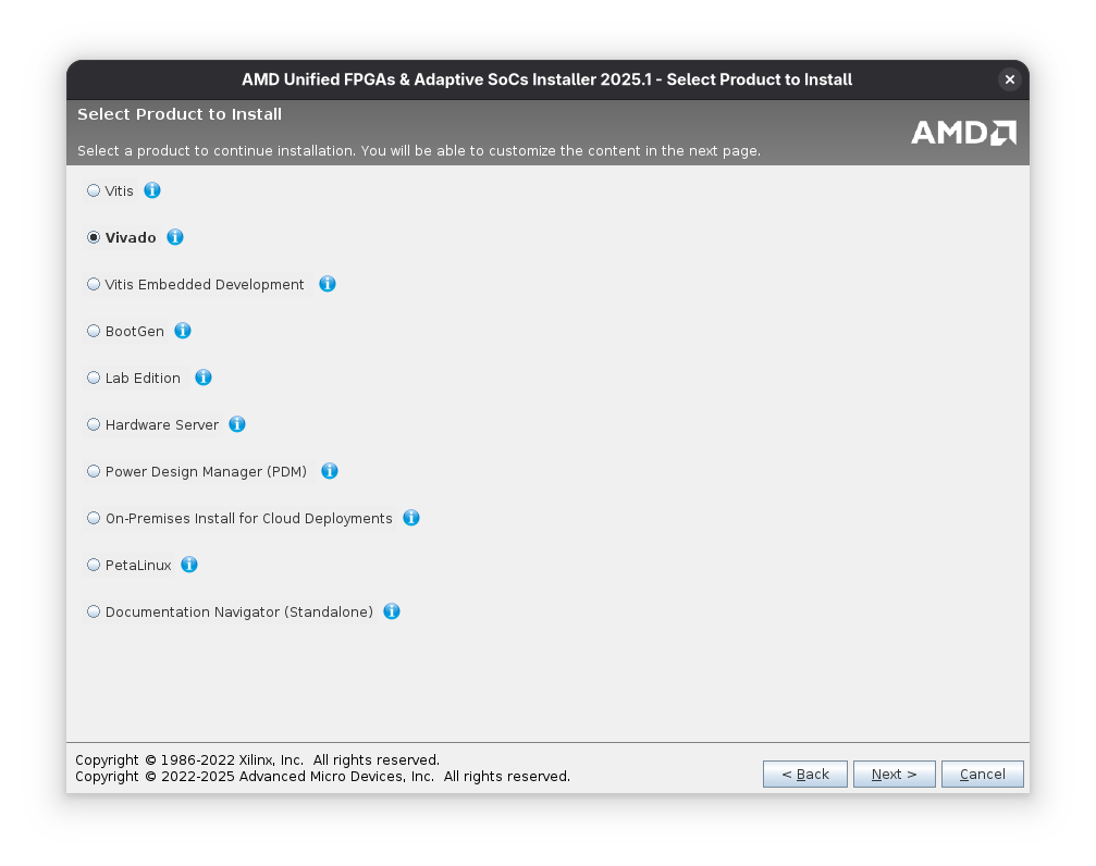 Product Selection